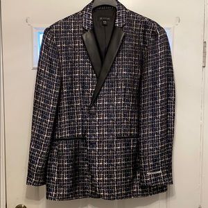 INC rare party jacket gold